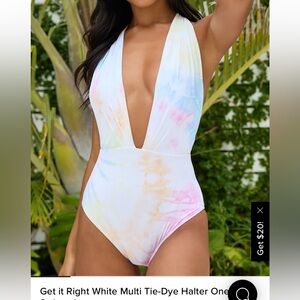 Colorful One Piece Swimsuit